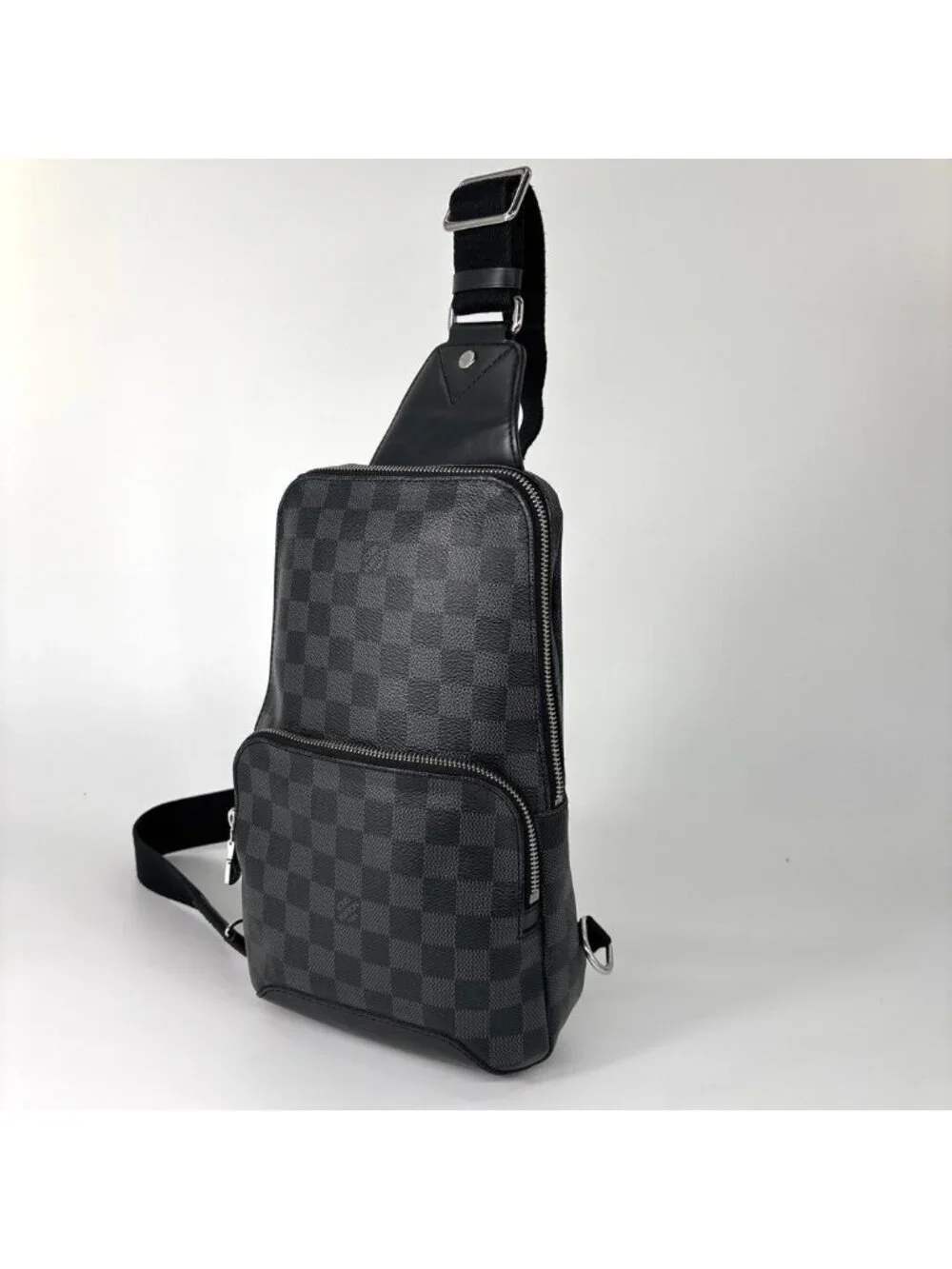 Louis Vuitton Damier Graphite Sling Bag Black